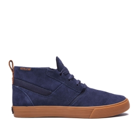 Pánské Skate Boty Supra KENSINGTON Tmavě Blankyt | CZ-54520